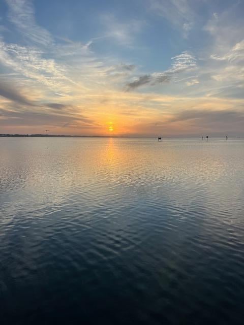 Sunset from the wharf