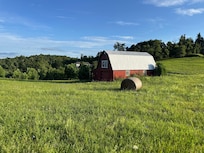 Barn on property