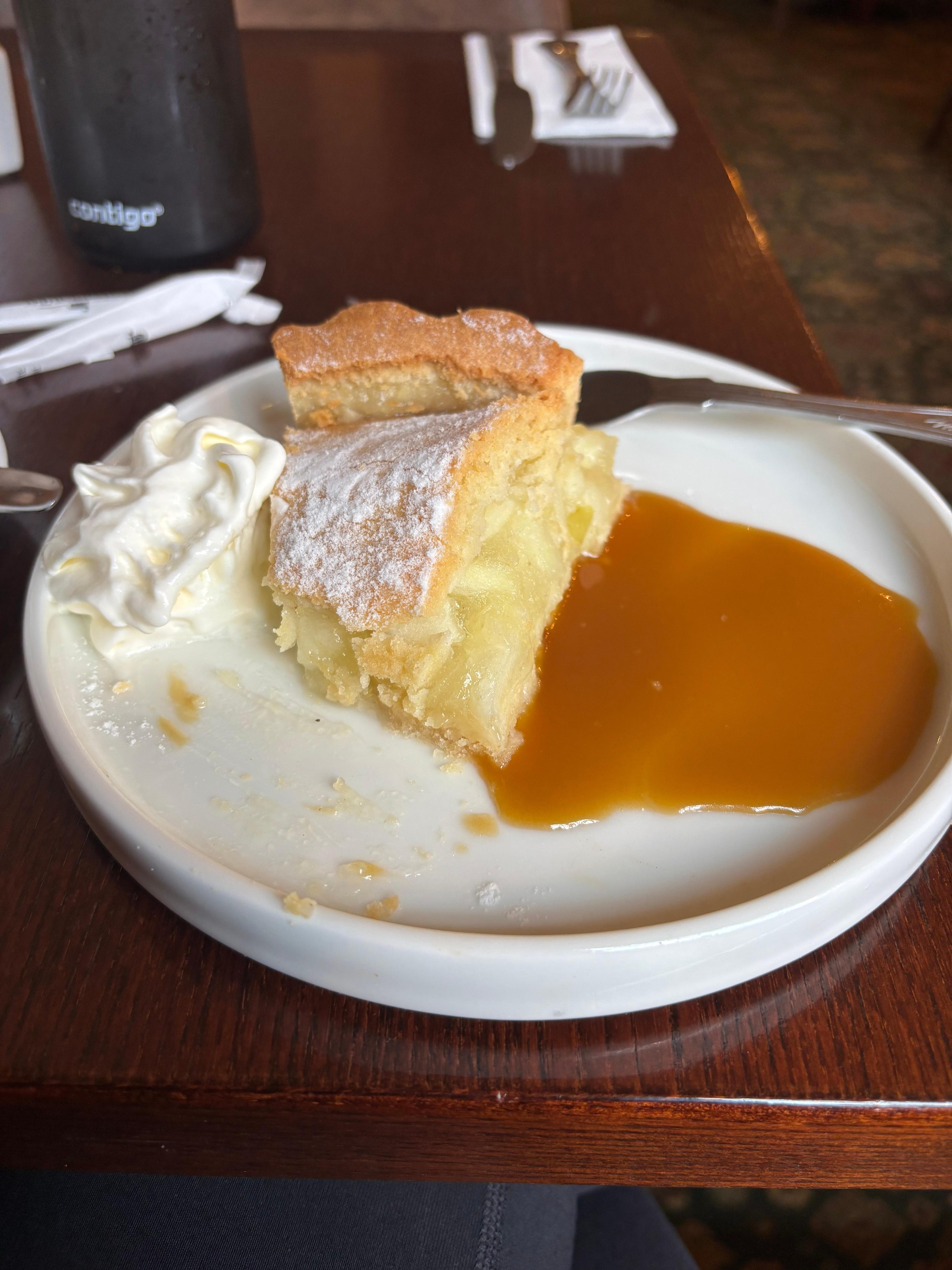 Creme’ Brulee’ at Casey’s Bar and Bistro