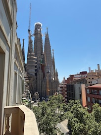 View from the balcony