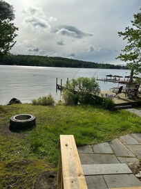 We spent most of our time back here