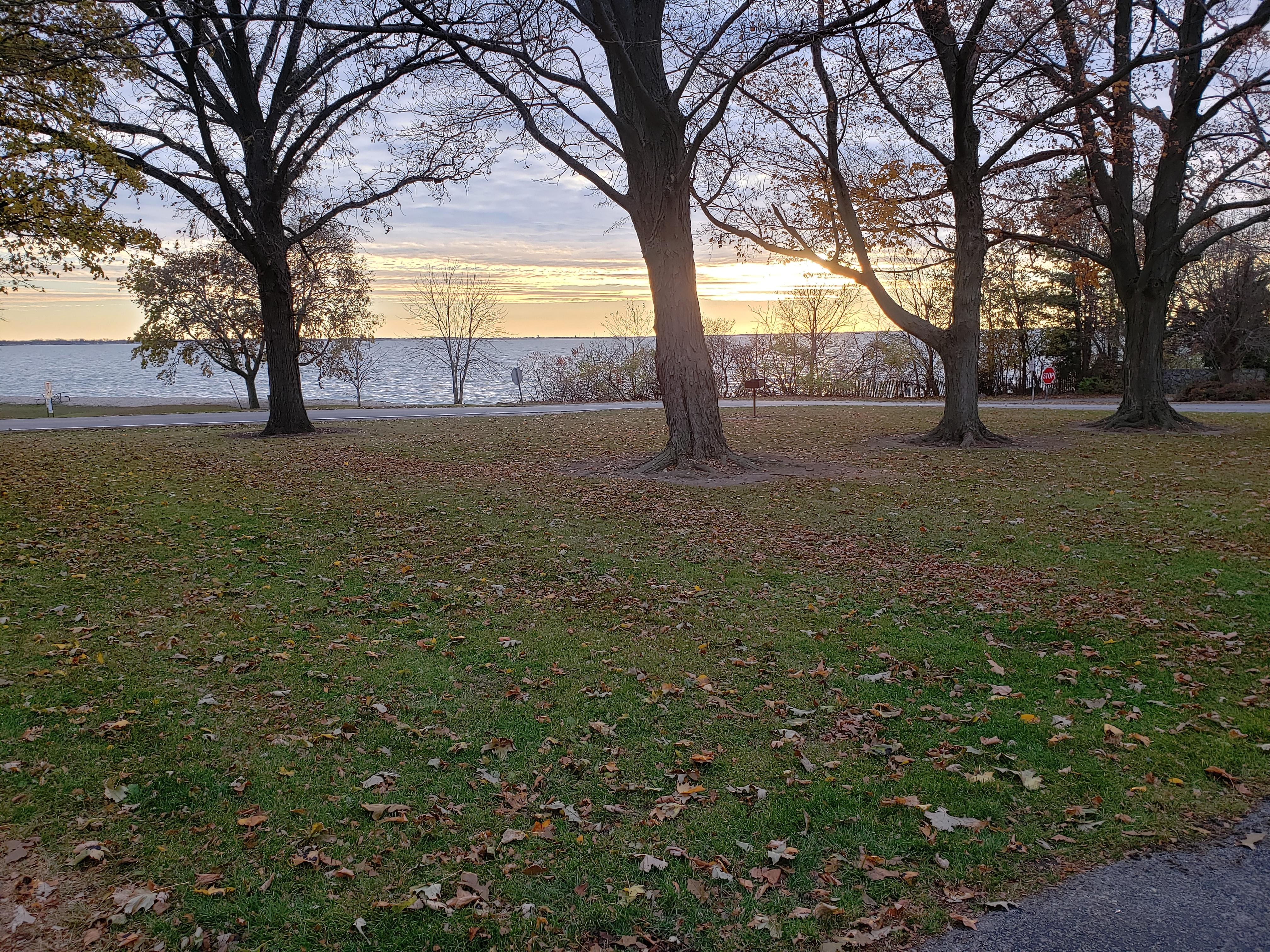 close by State park on Lake Erie