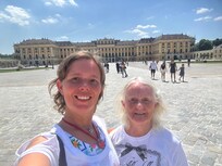 Schönbrunn Palace was beautiful inside & out