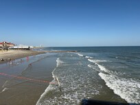 Beach in front of property