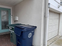 And here’s the entrance to the property. Not a good neighborhood and the property was very run down.