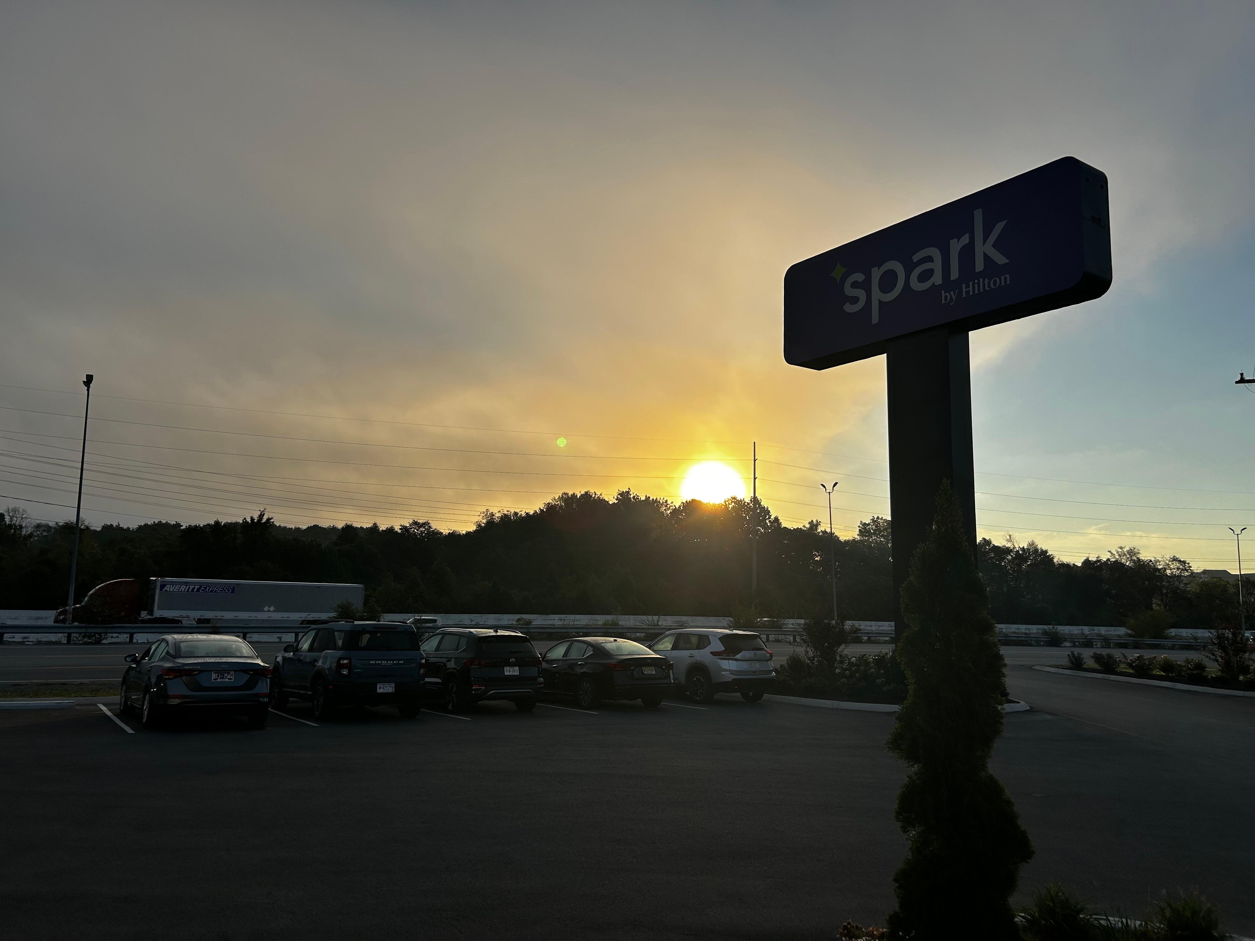 The absolute stunning views in the morning 