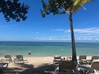 Beach is kind of small and they only have two pools