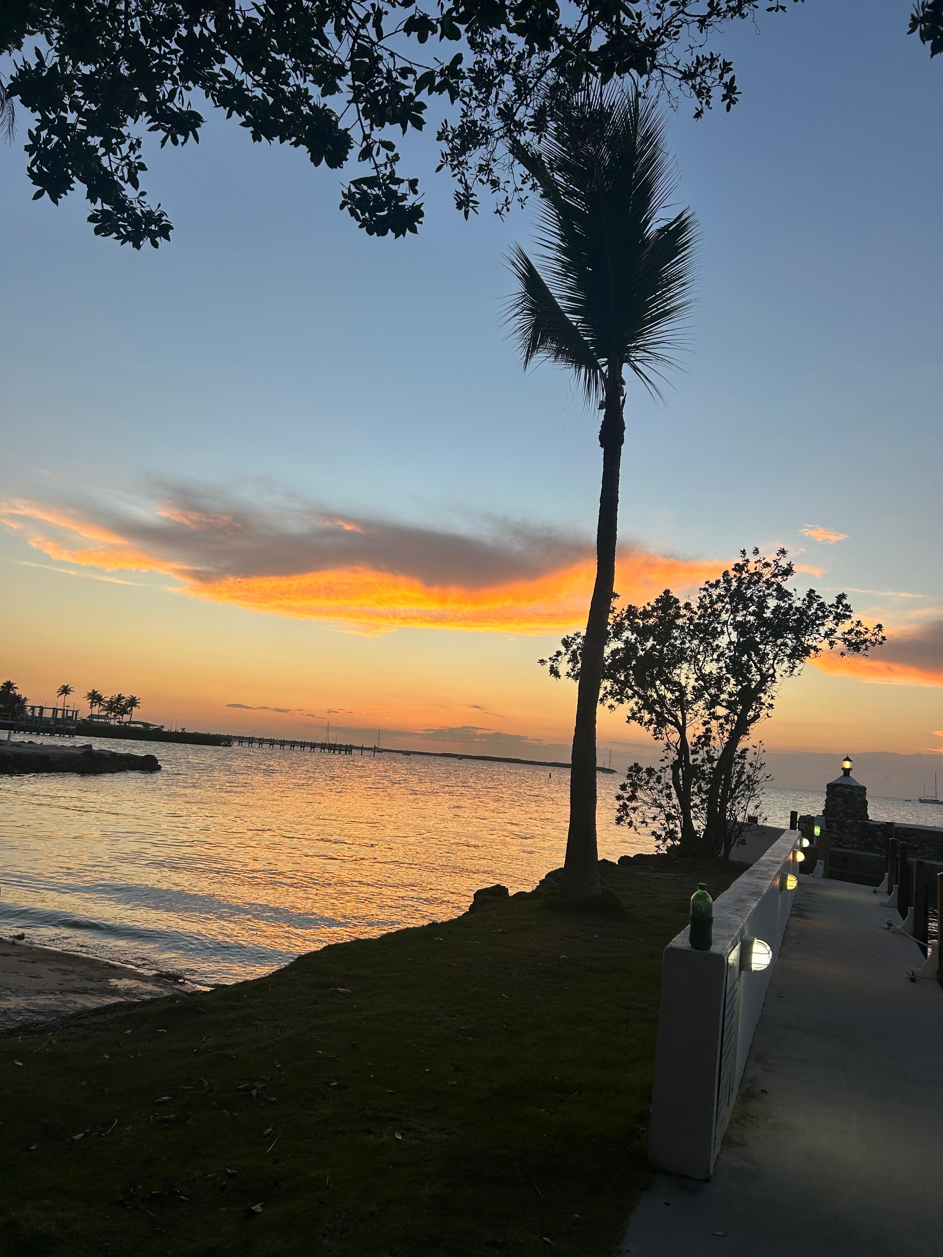 Sunset a 2 minute walk from property.