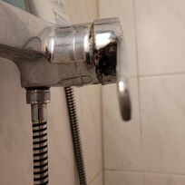 rostiger Duschknauf