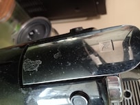 Dirty coffee machine