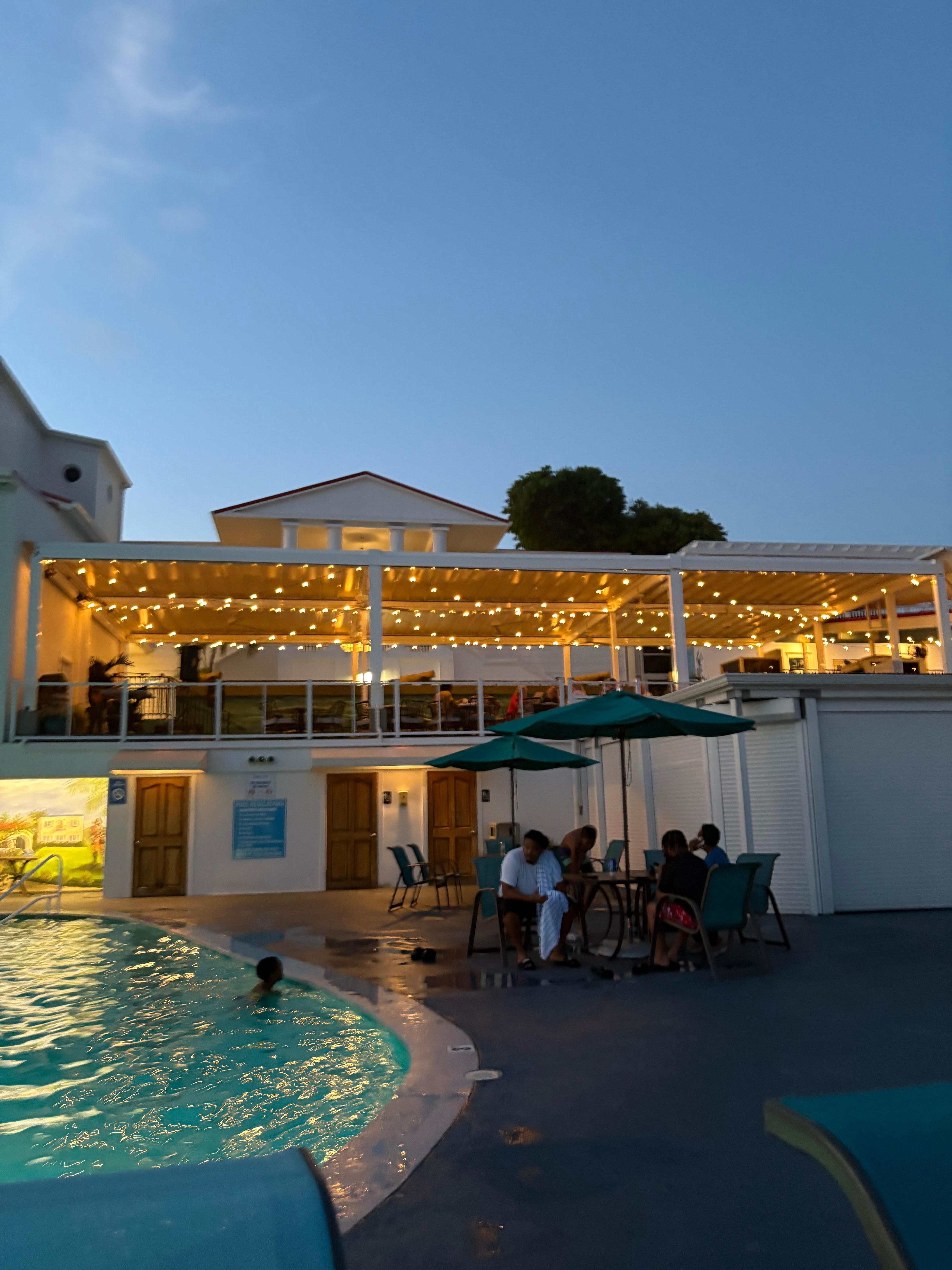 Pool area