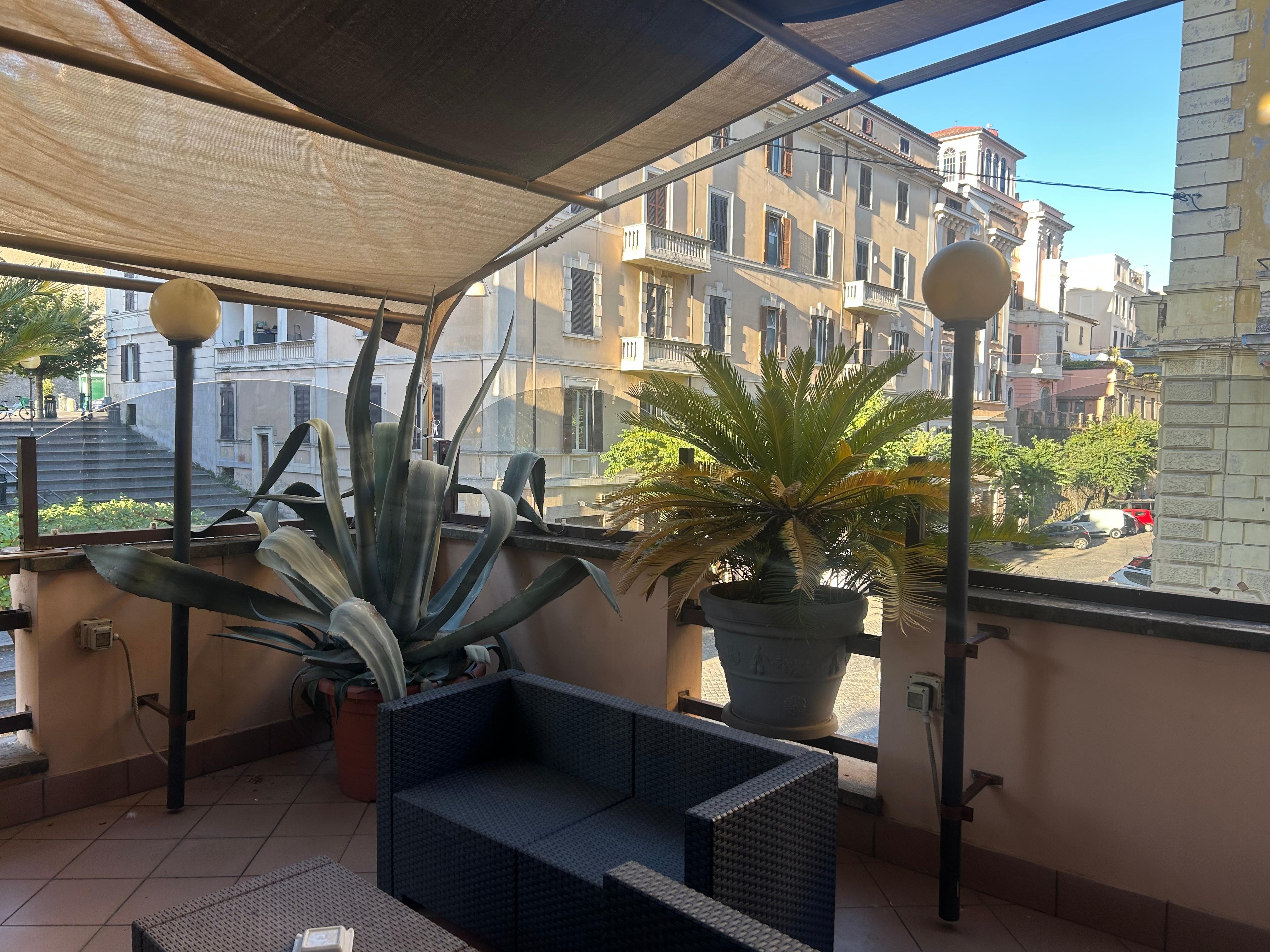 View from terrace 