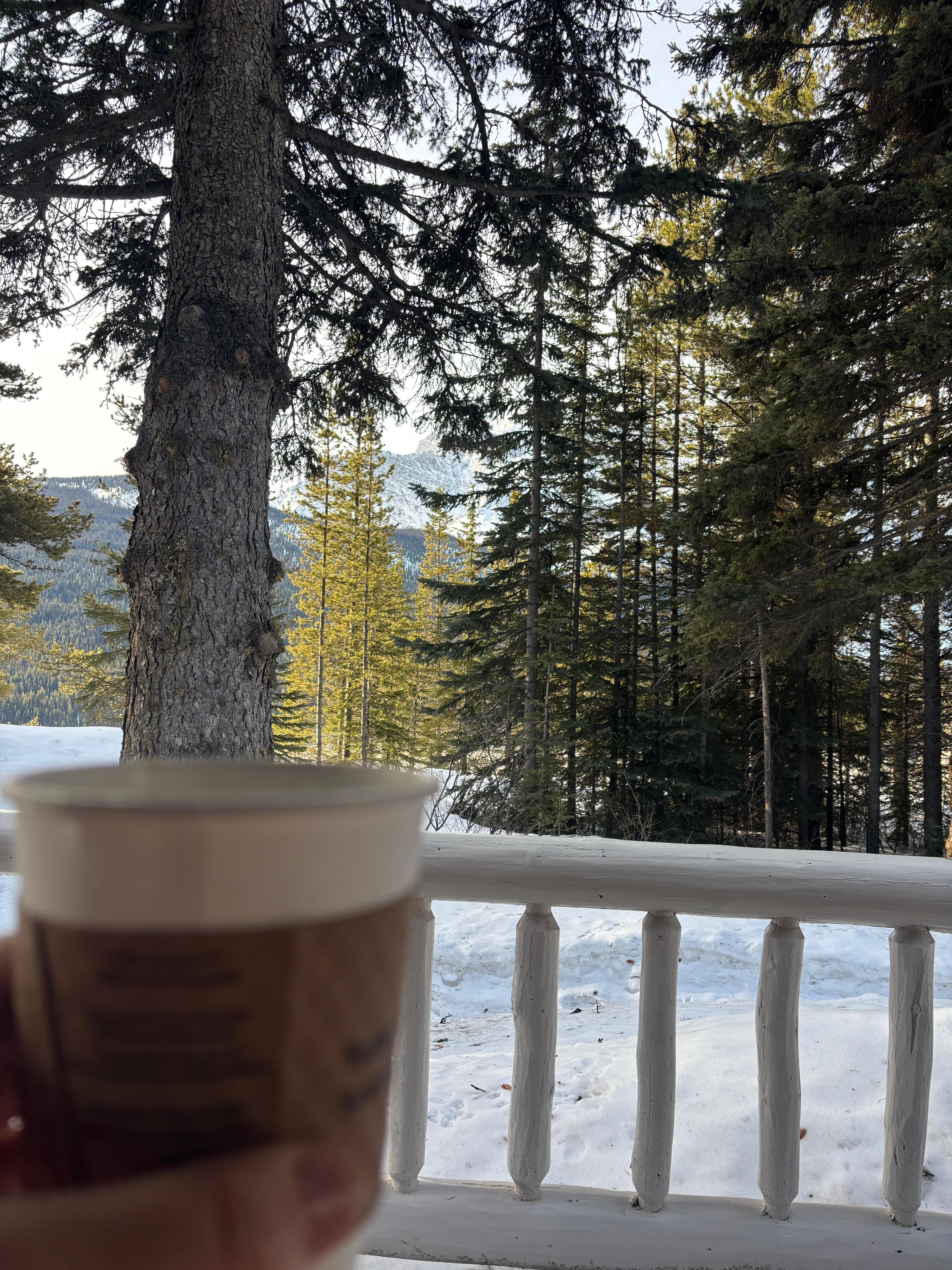 Coffee with a view 