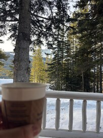 Coffee with a view