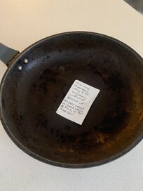 State of kitchen equipment