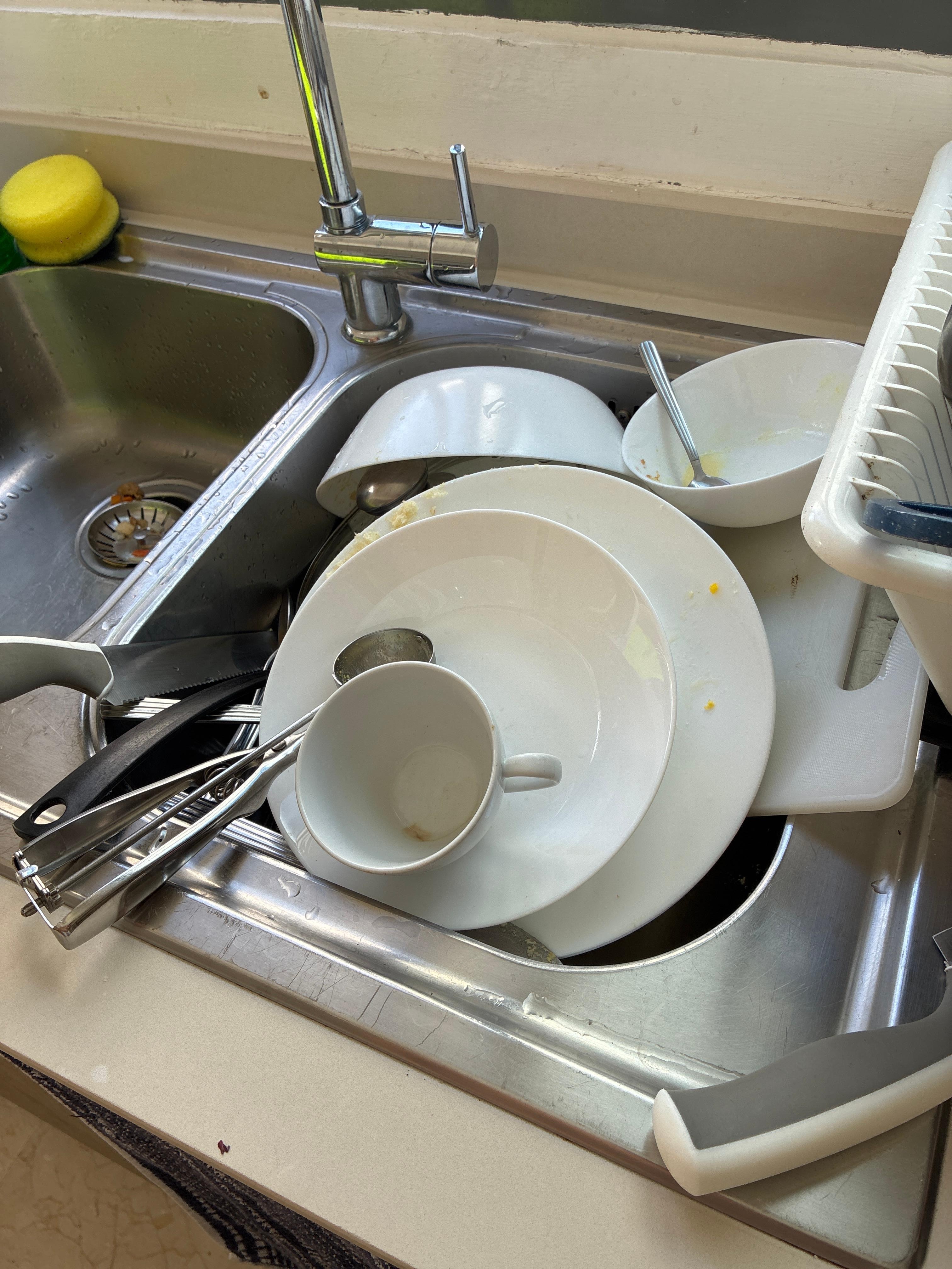 Así quedó por la falta de agua 