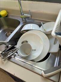 Así quedó por la falta de agua