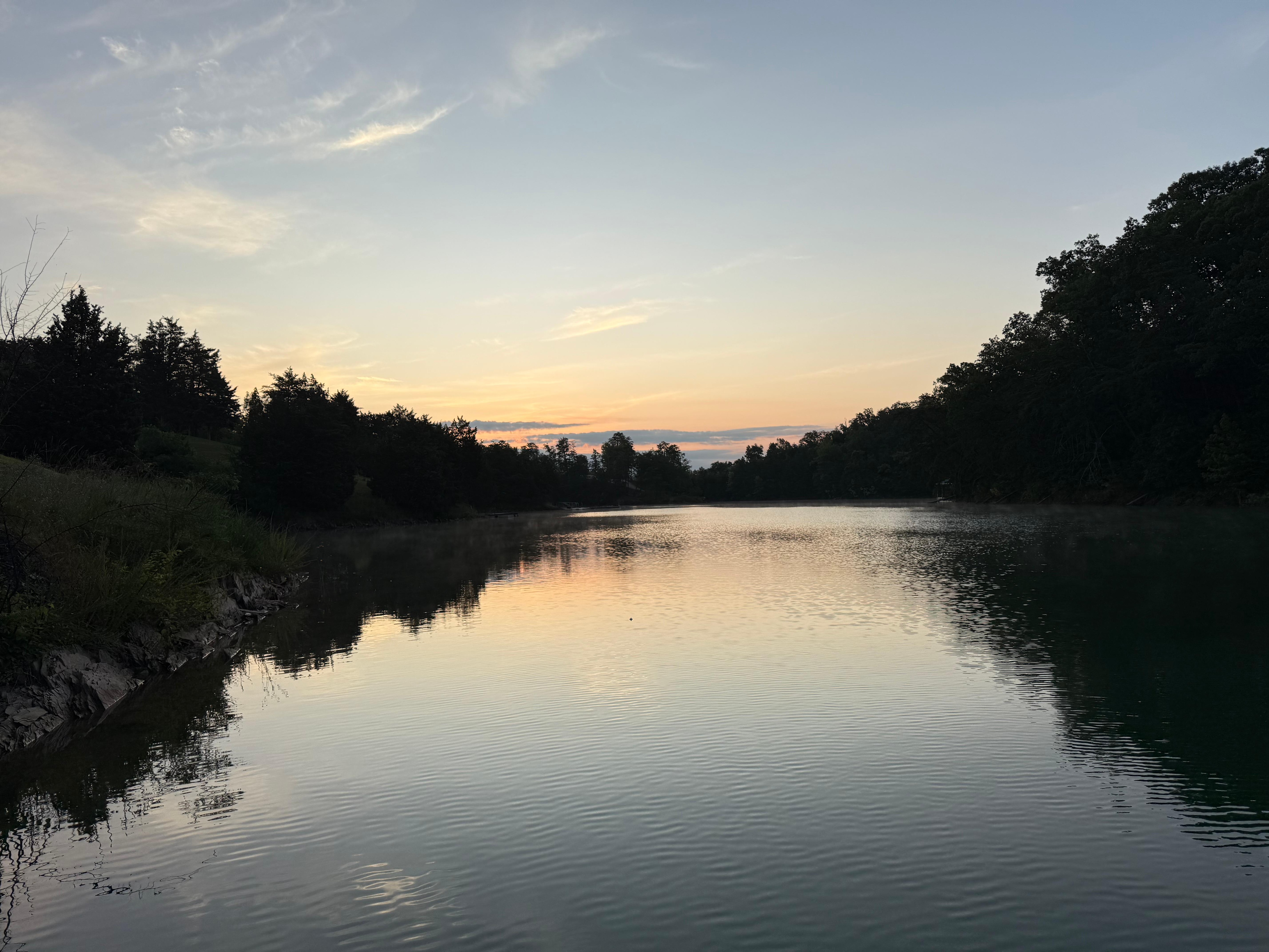 Sunrise on the dock