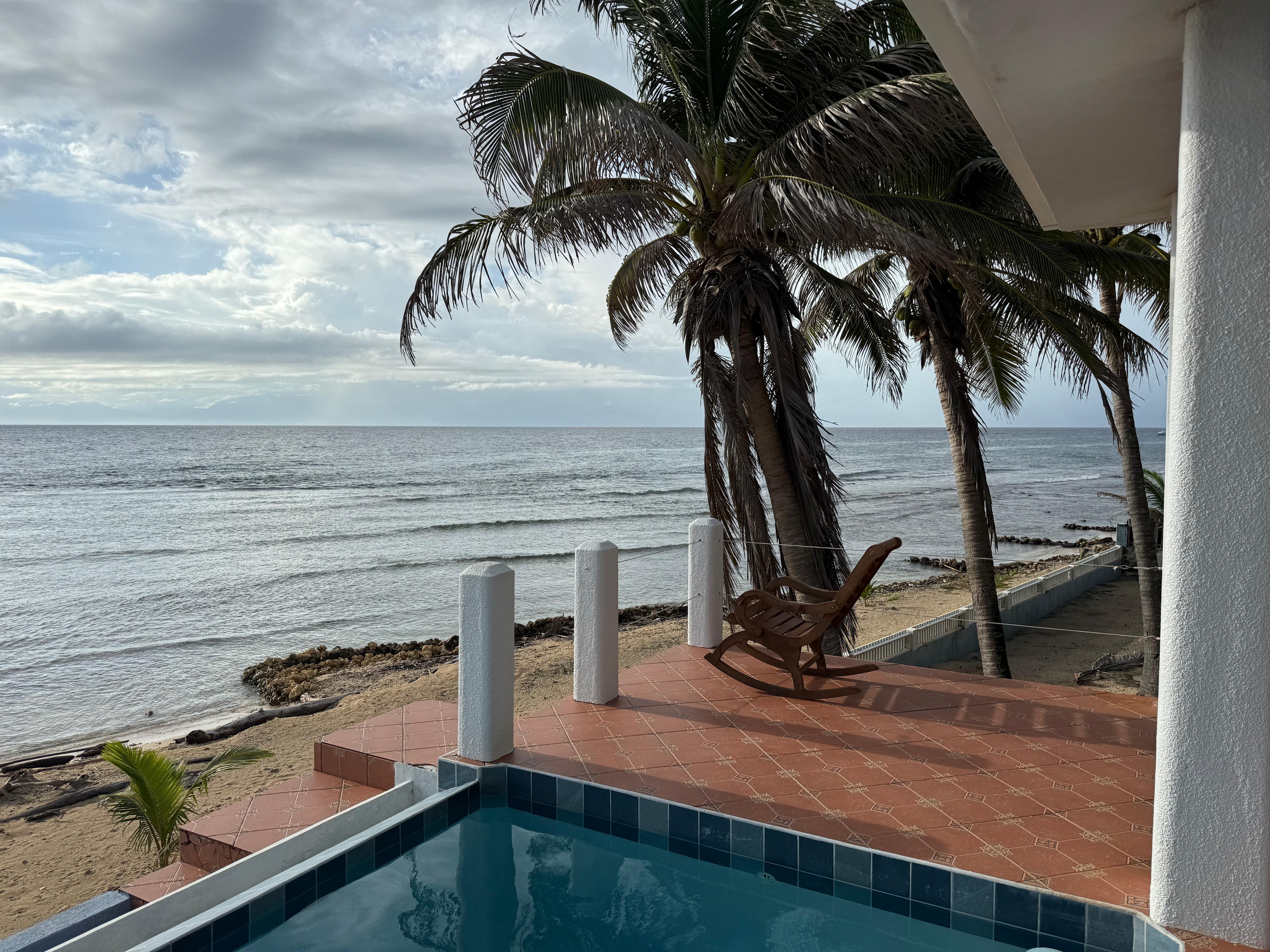 Backyard to the left