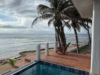 Backyard to the left