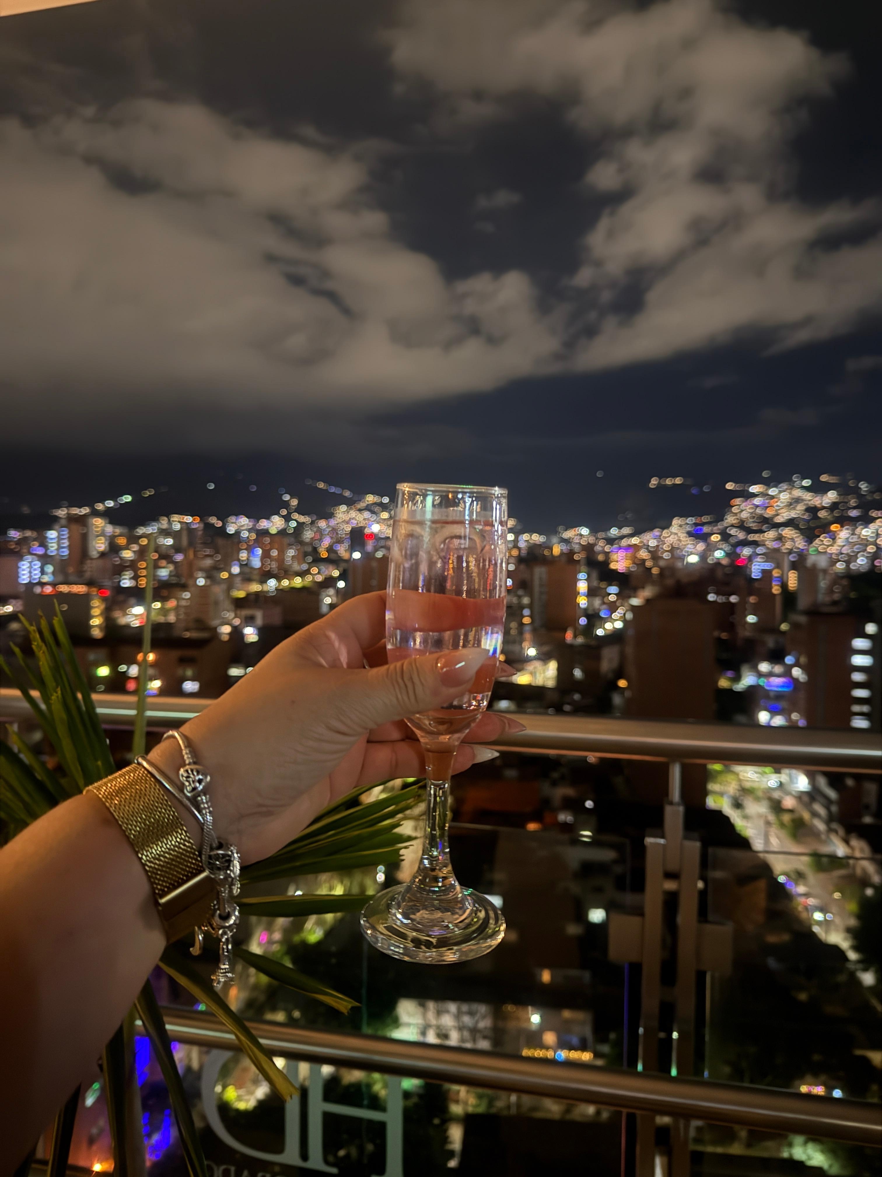 Hermosa vista desde la terraza