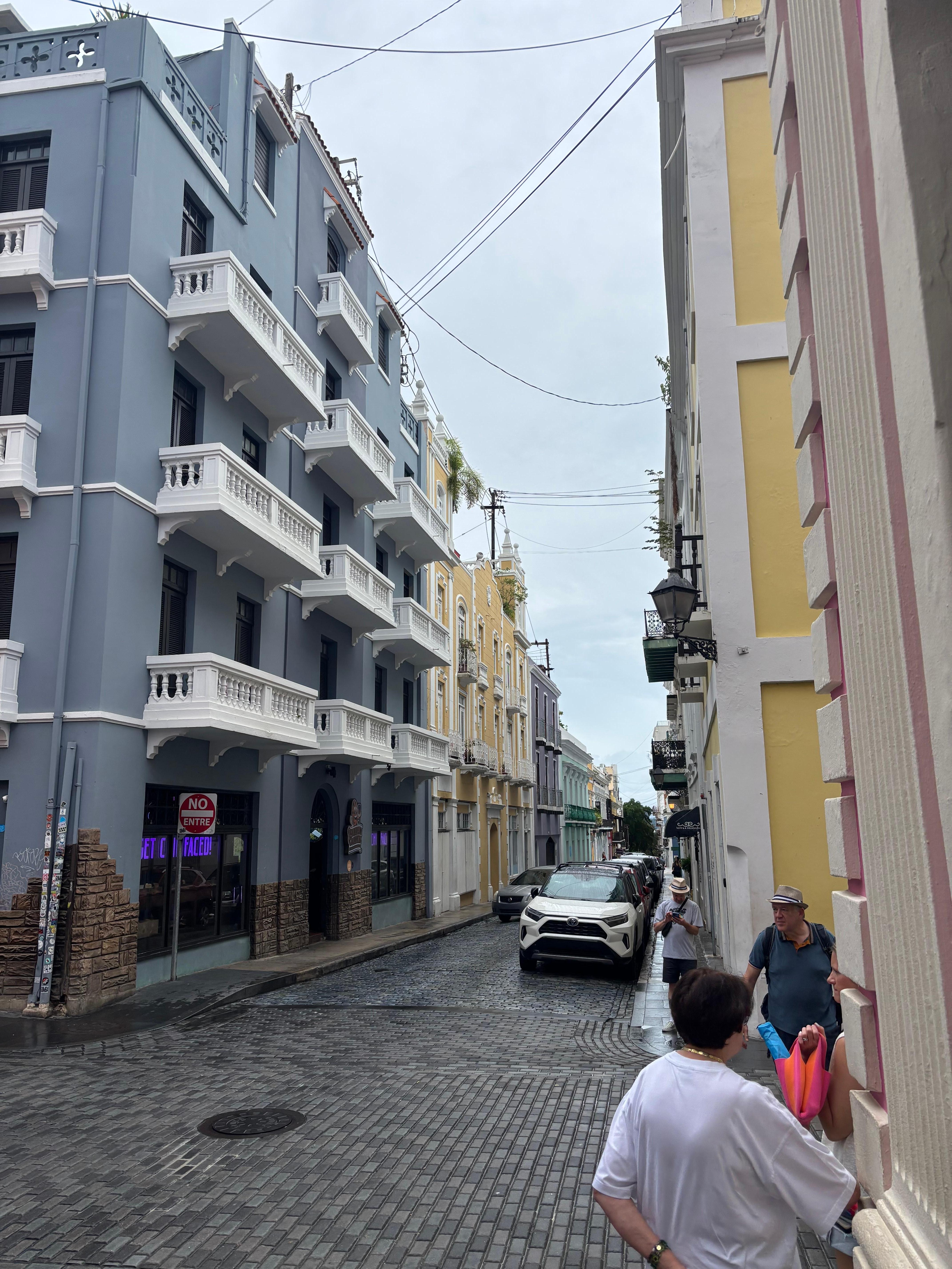 Right outside of the property! 