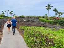 Beautiful walk to the beach.