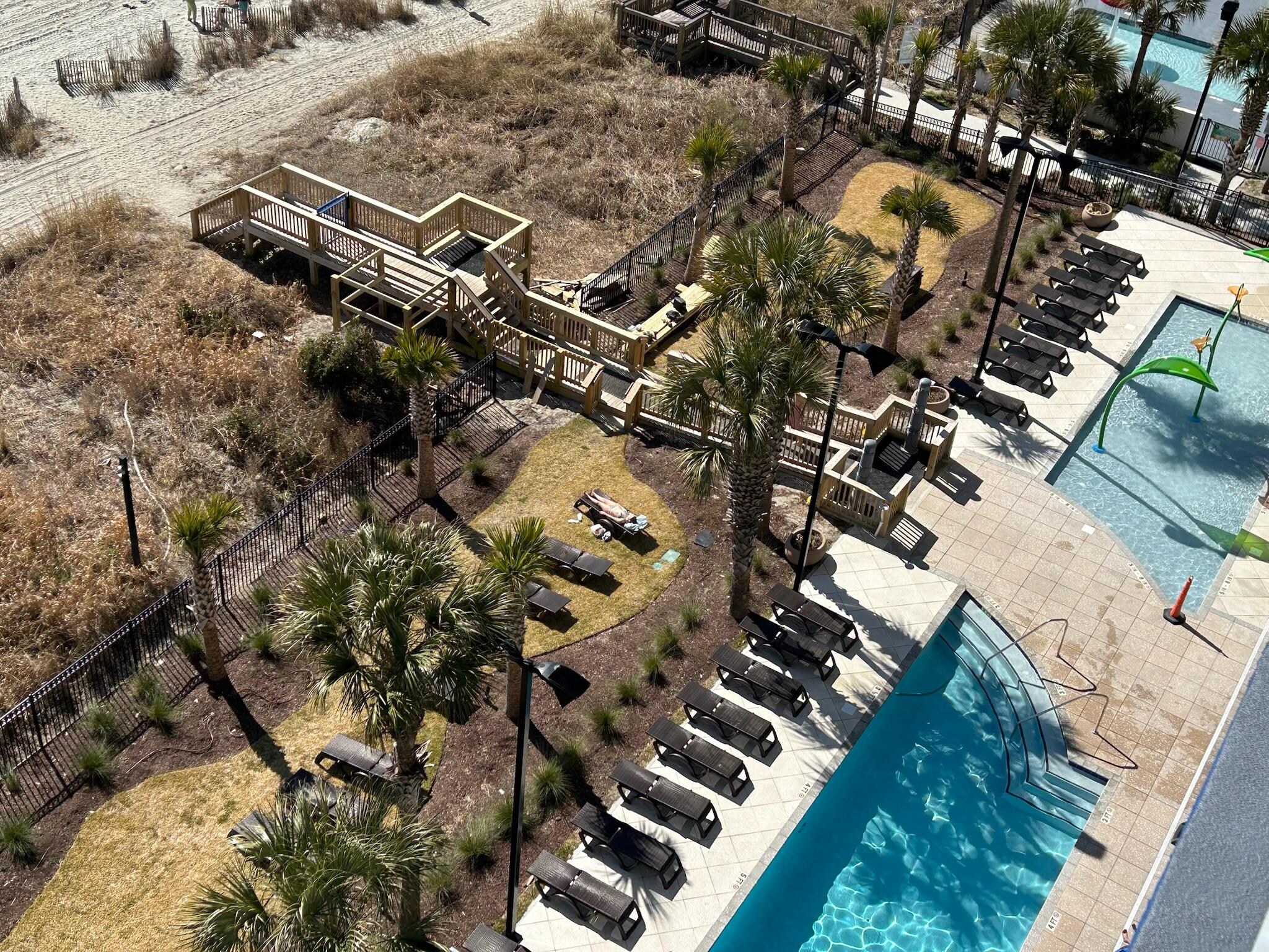 View from the balcony 