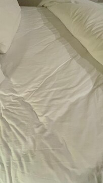 Dirty sheets, hairs