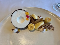 Coconut crème dessert