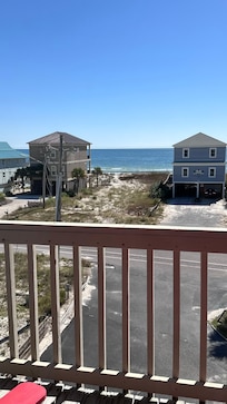 Our view ☺️ front deck