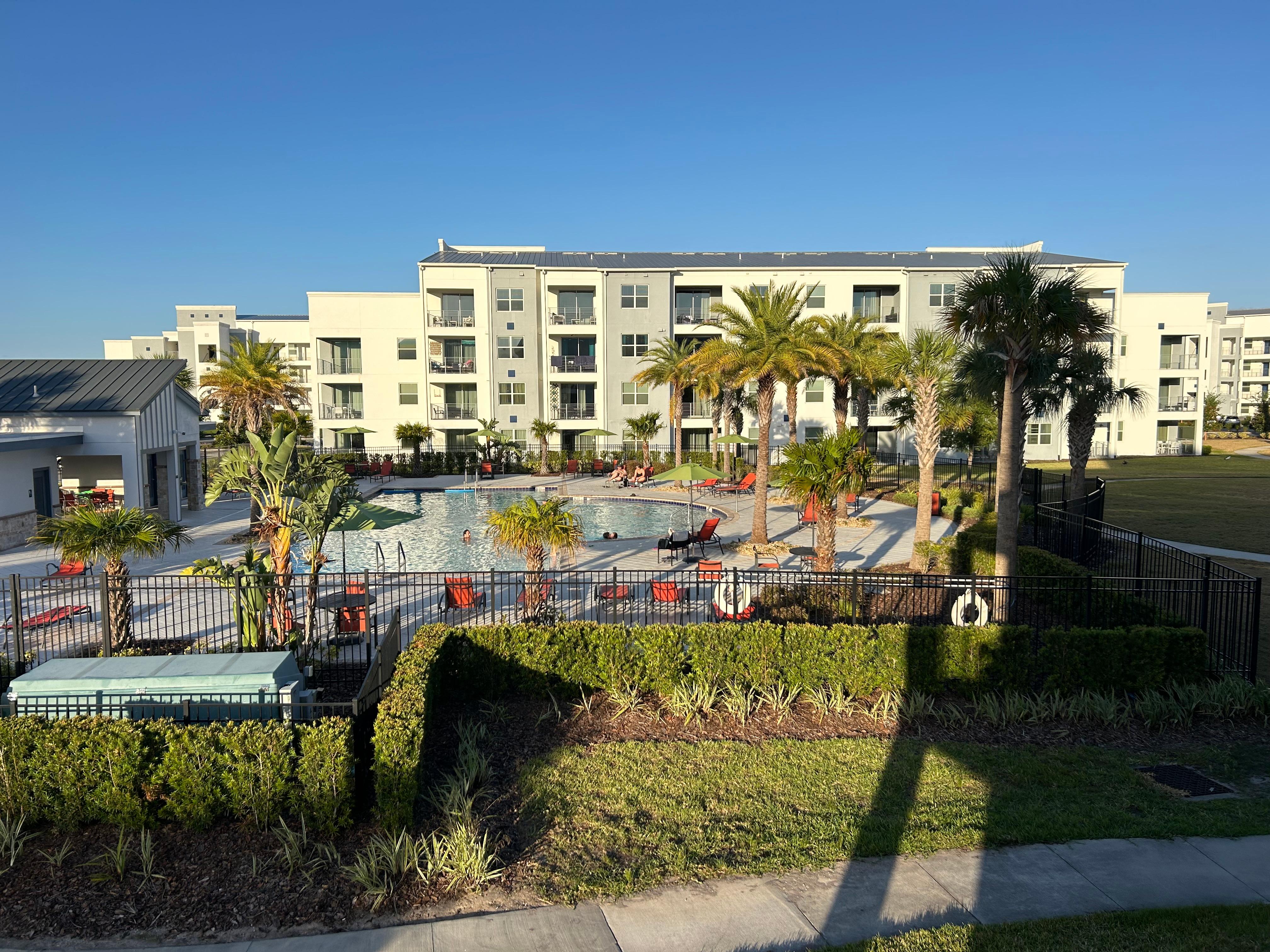 View from balcony