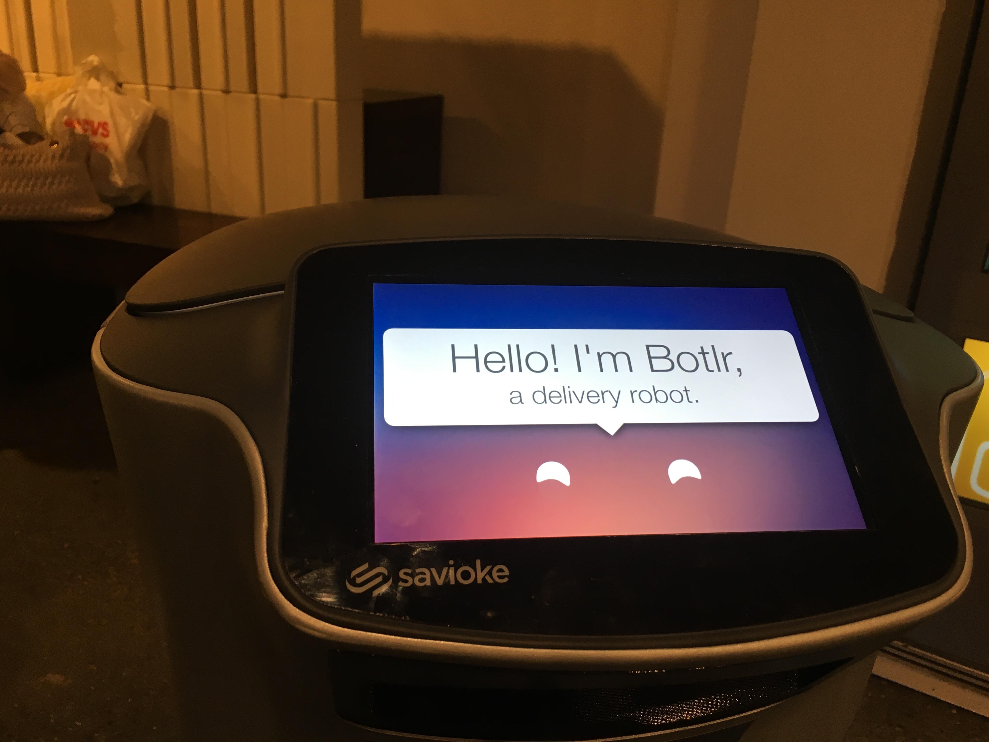 Botlr, the Aloft robot