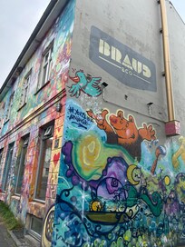 Famous bakery down the street