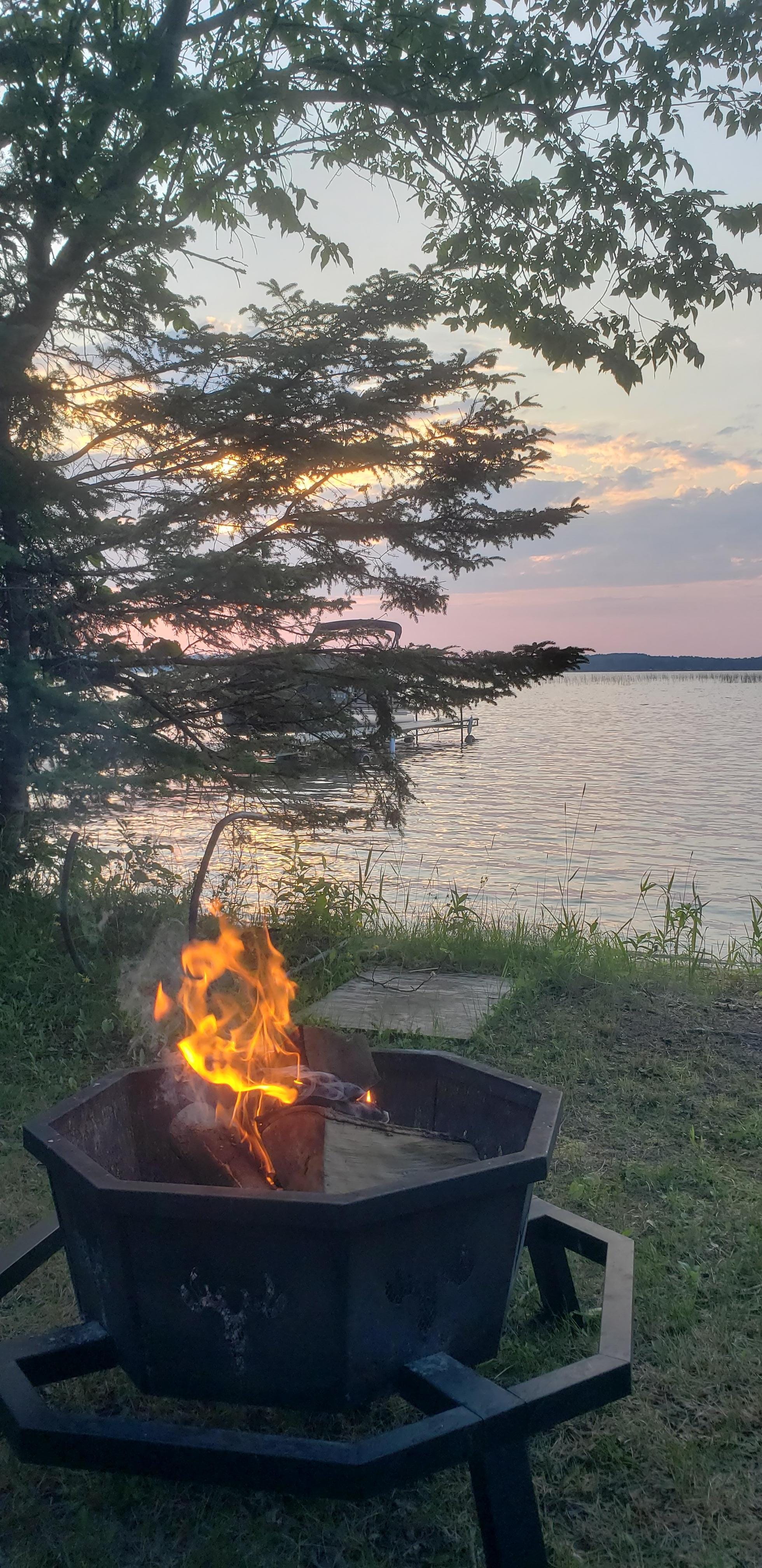 Nice campfire ring