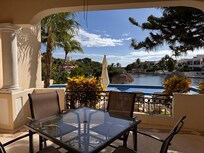 View from private patio