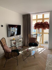 Le living room de la suite 6