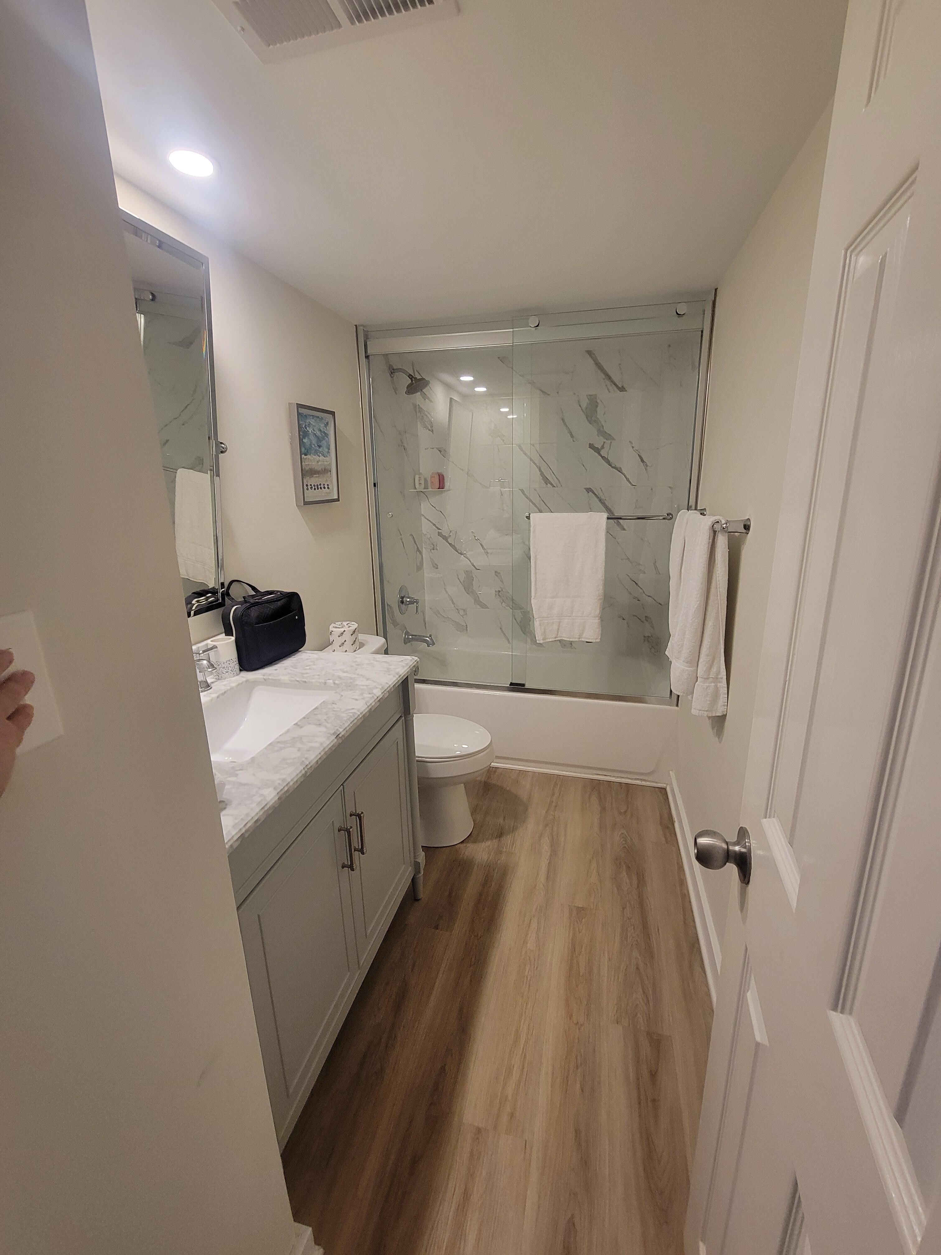Hall bathroom