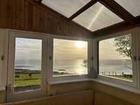Sunrise view from the Conservatory