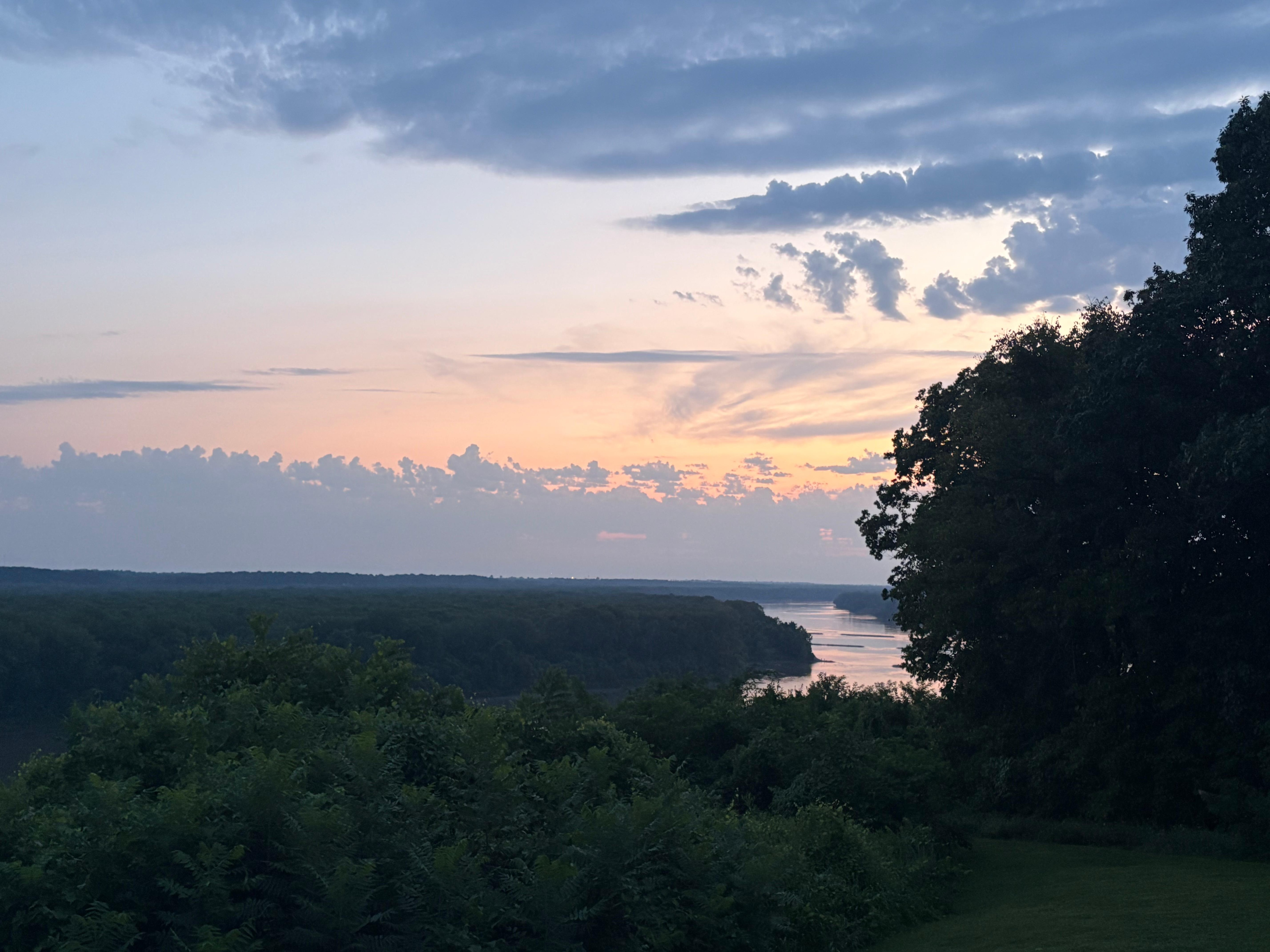 Beautiful views of the river from Shelley’s Bench