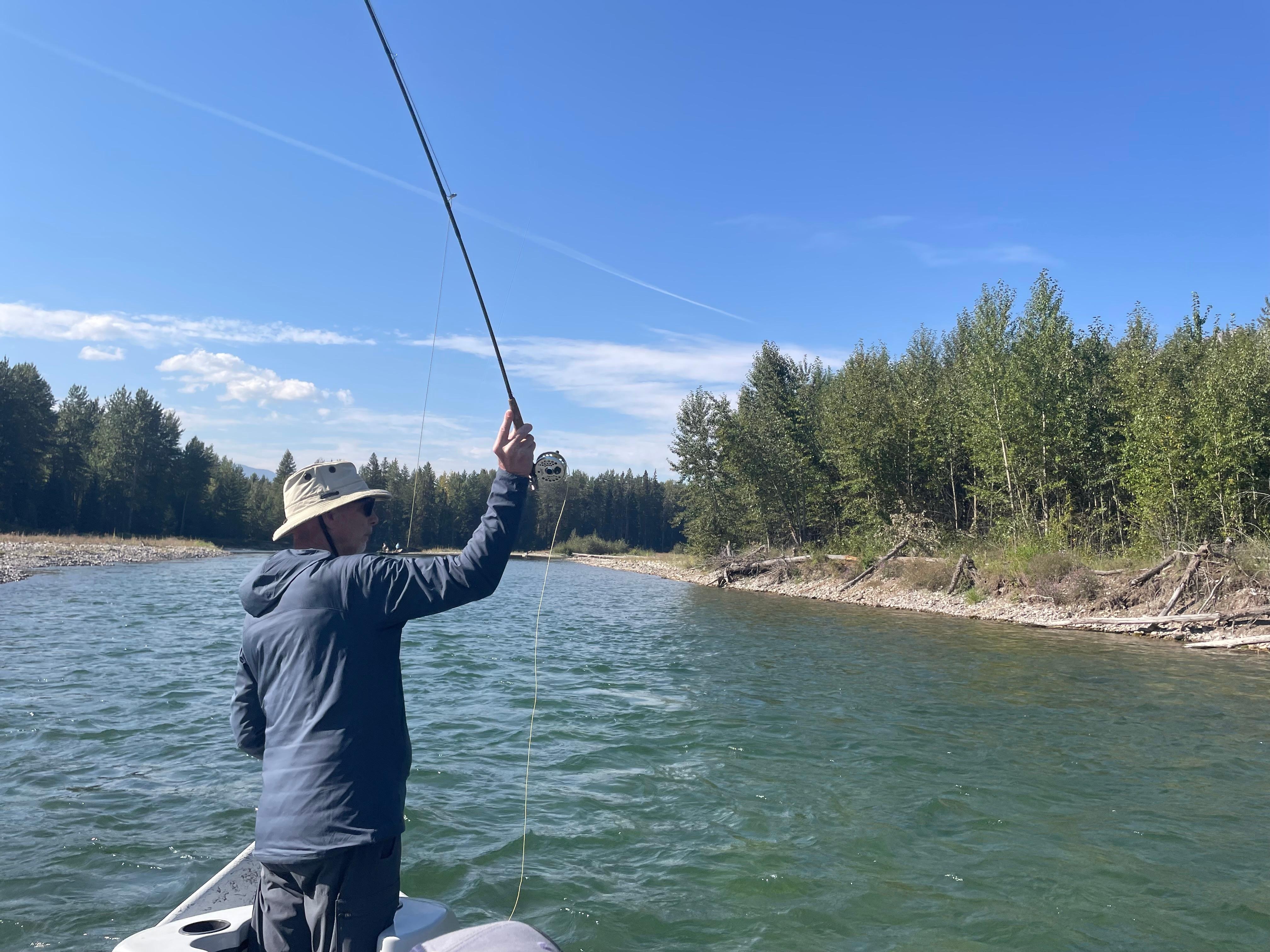 Fly fishing on the Elk River ((20 min from apartment)