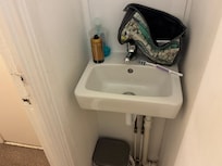 No room to use the sink