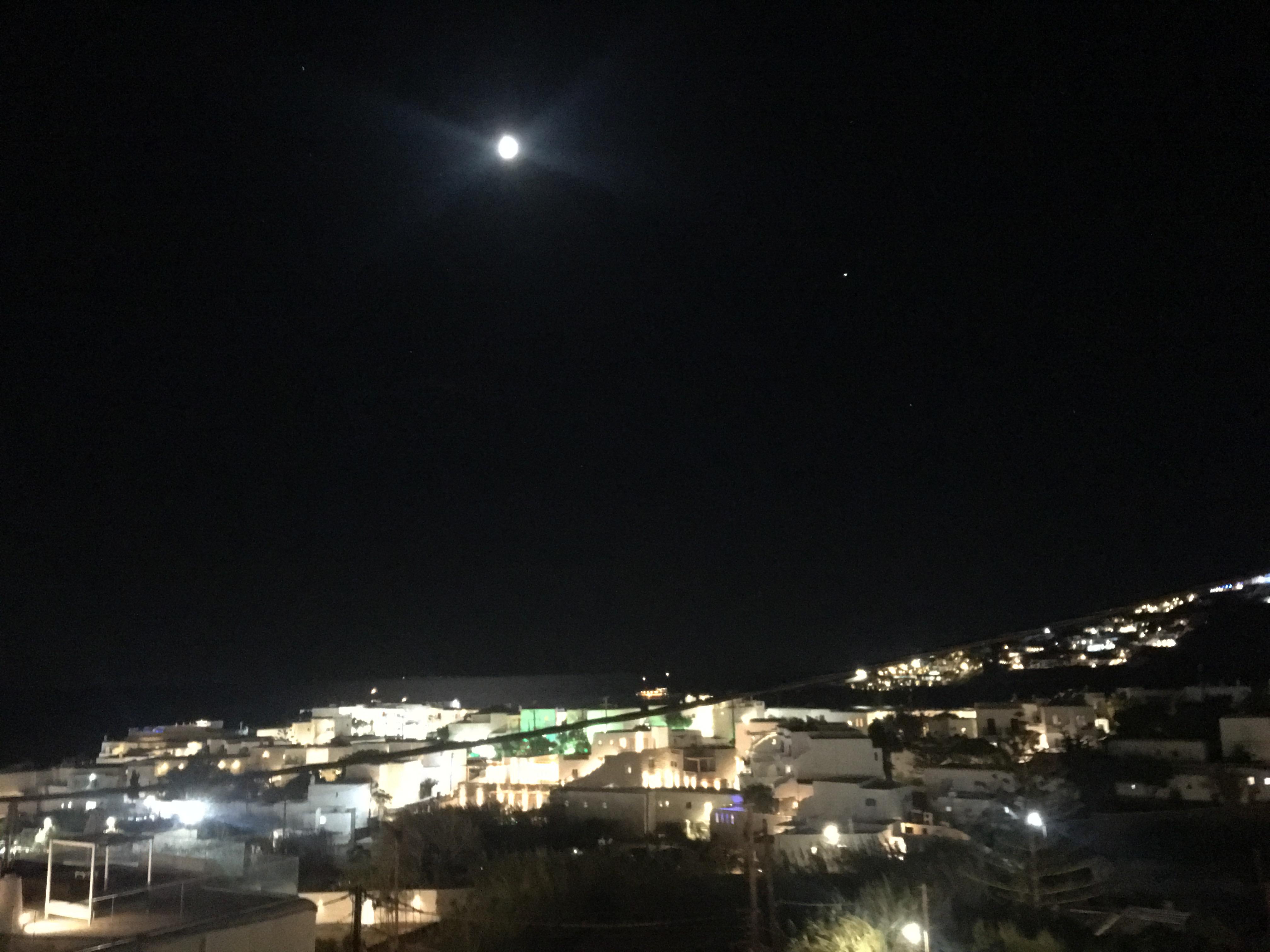 Night view from my patio
