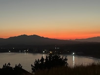 Sunrise from the deck.