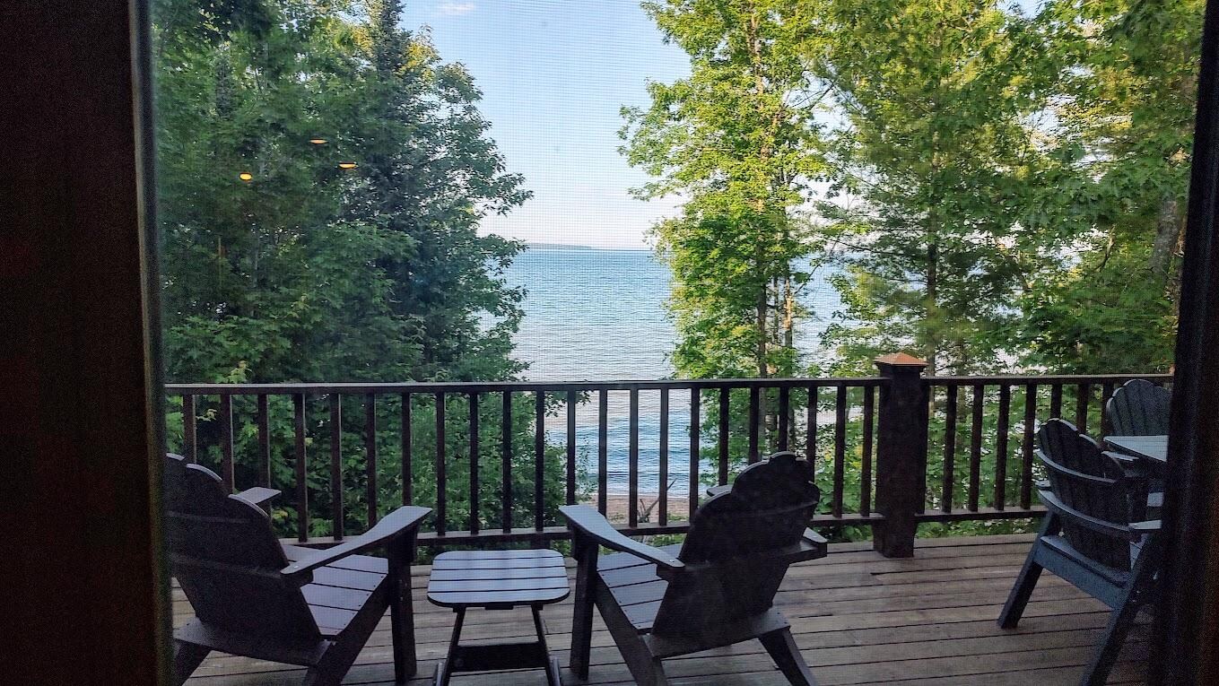 View from the deck