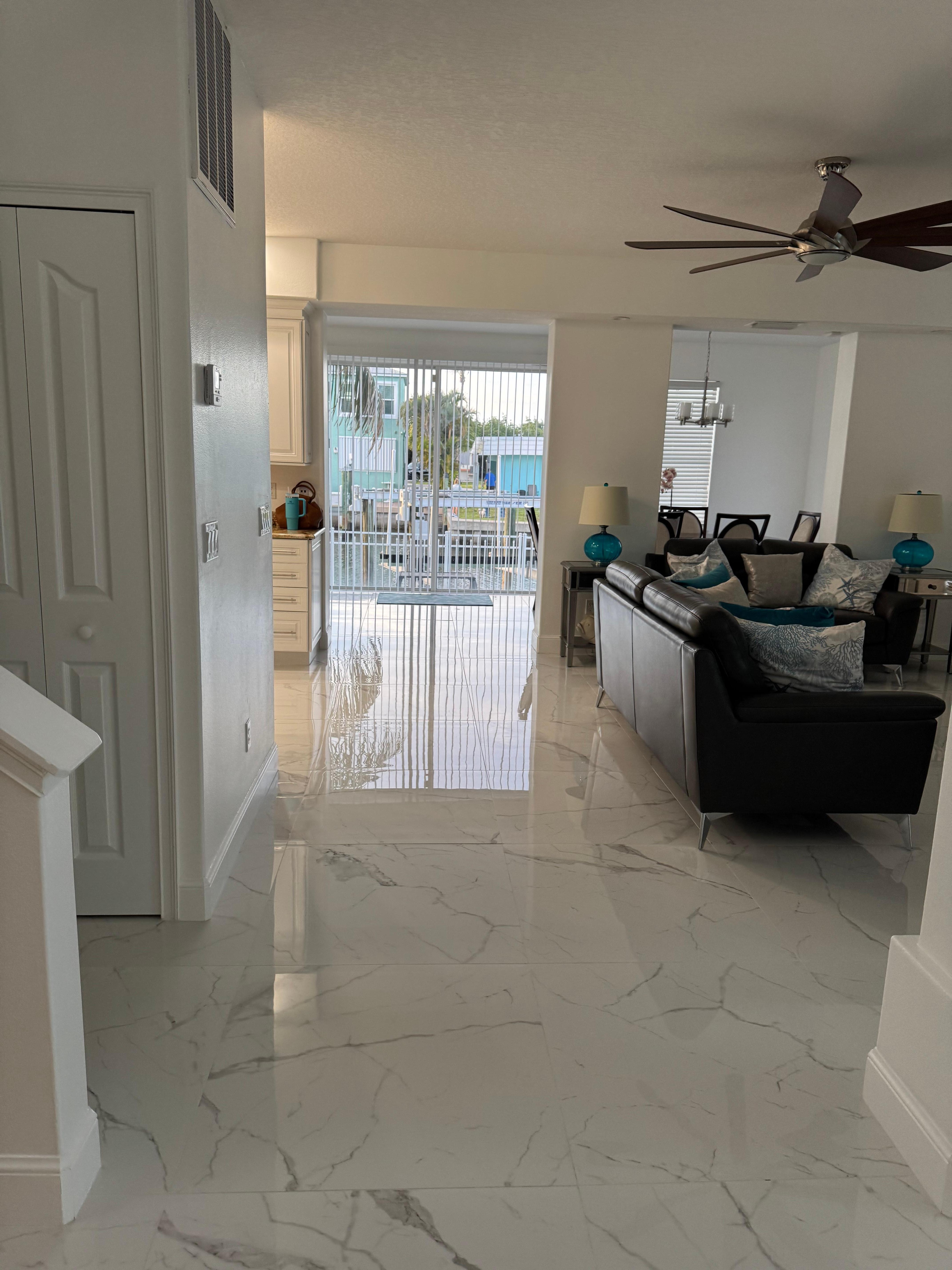 The house was immaculate!