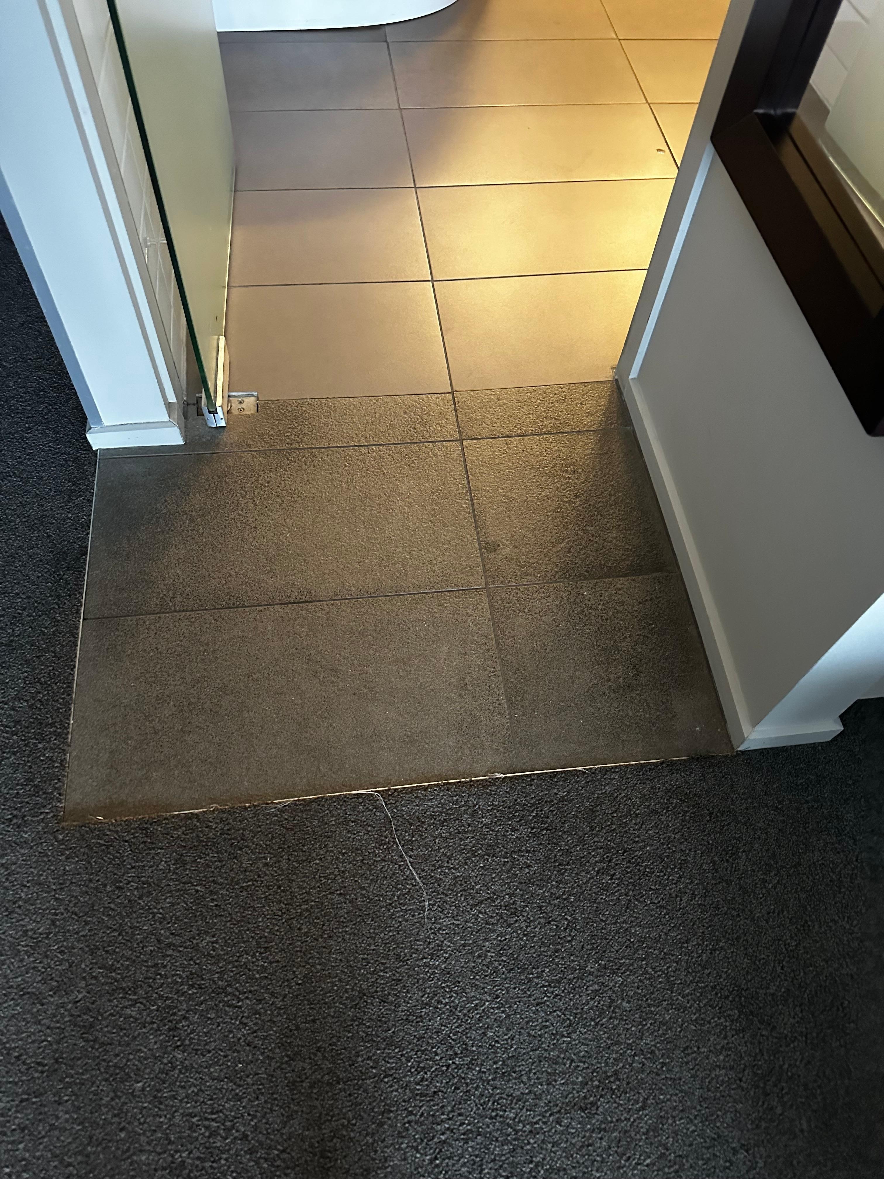 Tile floors very dirty 