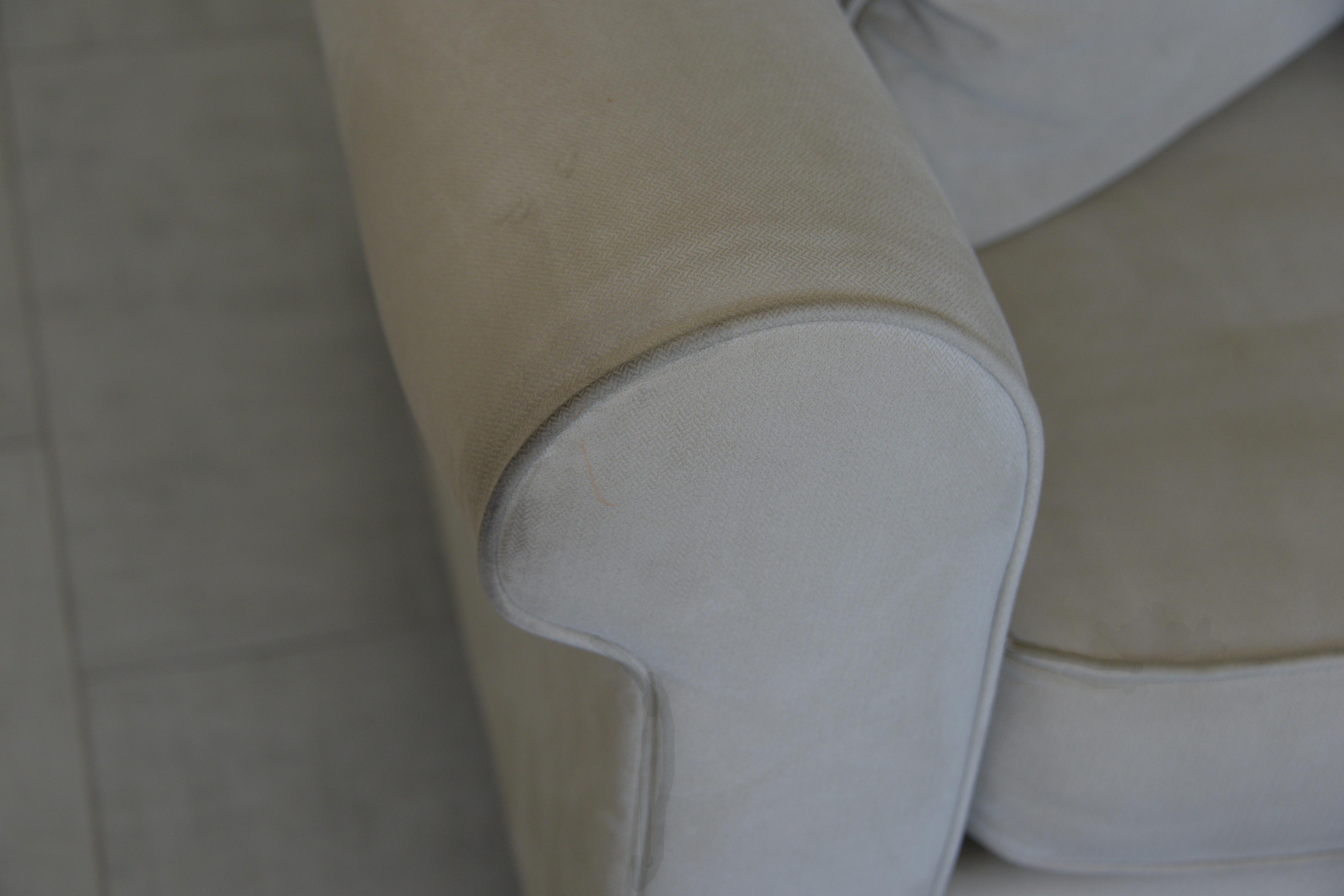 Livingroom cushions were ok, but the arm rests were nasty.