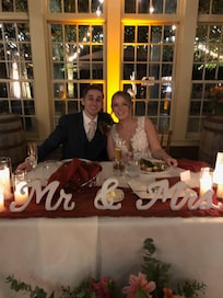 The Bride & Groom - taken at Quonquont Farm