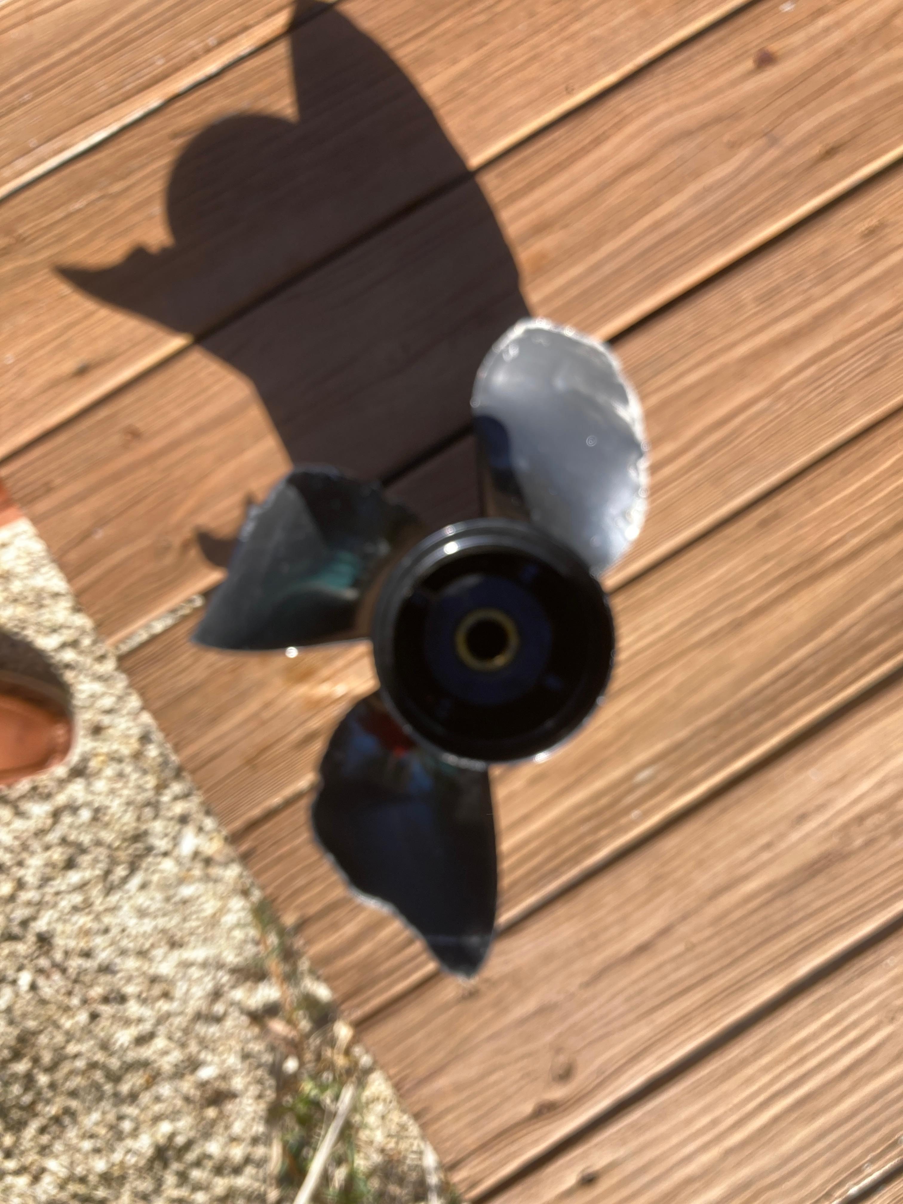 Bring a spare prop!🤣